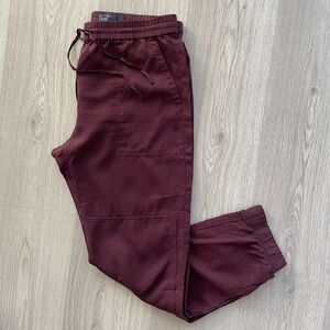 GAP Burgundy Joggers - Size Small